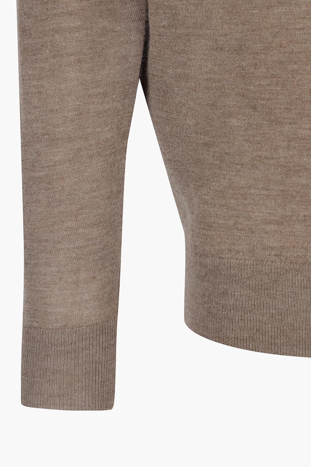 MOCKNECK 캐시미어 터틀넥 804 브라운 긴소매 니트