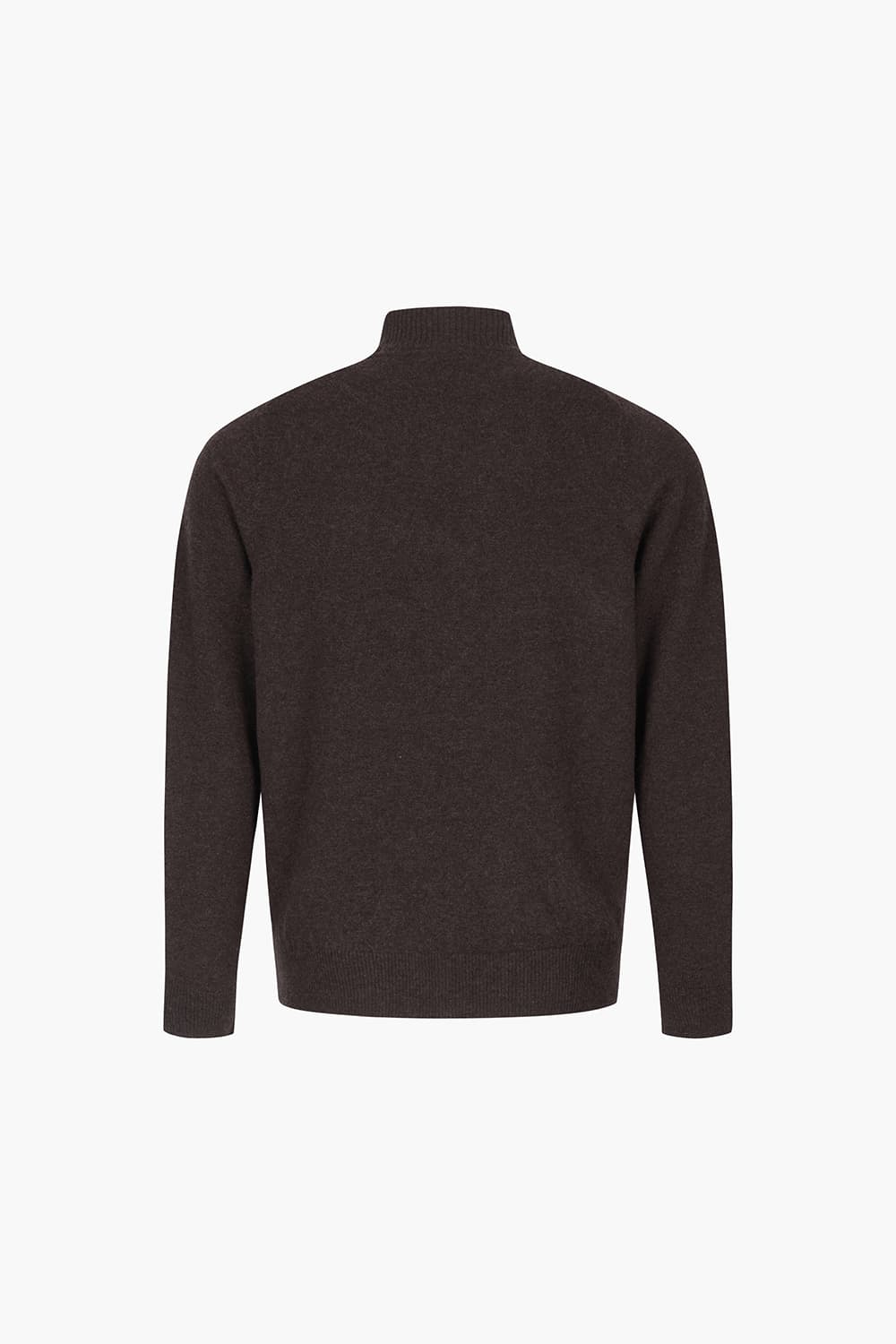 MOCKNECK 캐시미어 터틀넥 803 다크브라운 긴소매 니트