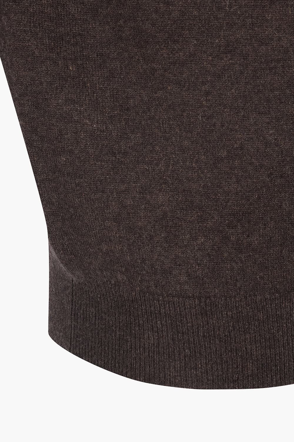 MOCKNECK 캐시미어 터틀넥 803 다크브라운 긴소매 니트