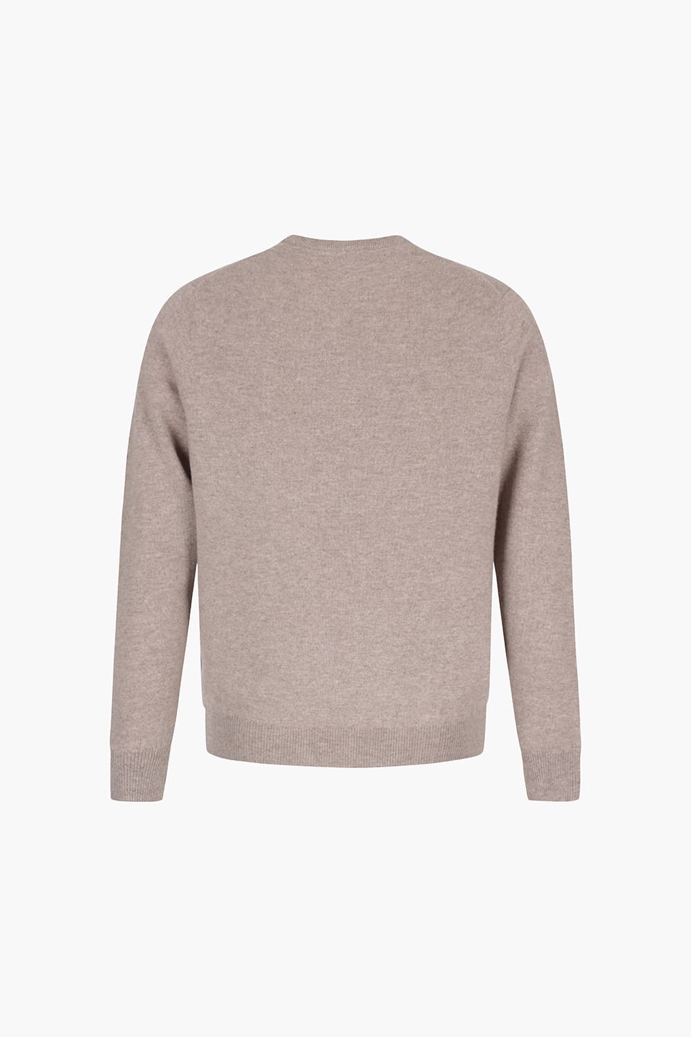 ROUND 캐시미어 크루넥 801 다크핑크 긴소매 니트