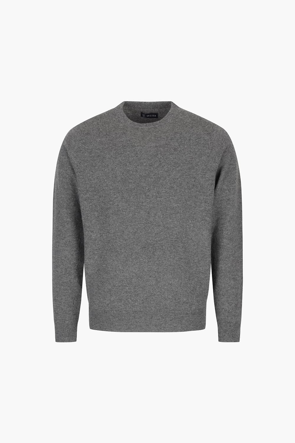 ROUND 캐시미어 크루넥 801 다크그레이 긴소매 니트