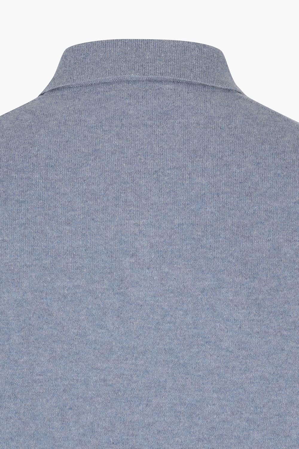 캐시미어 폴로 802 블루 긴소매 니트