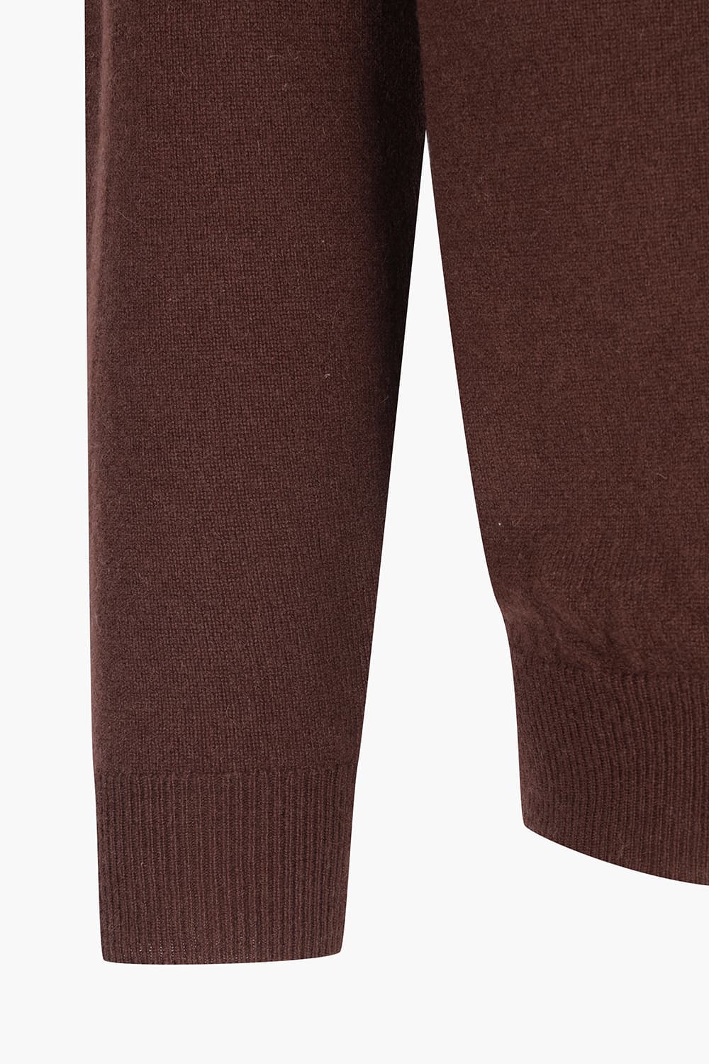 캐시미어 폴로 802 버건디 긴소매 니트