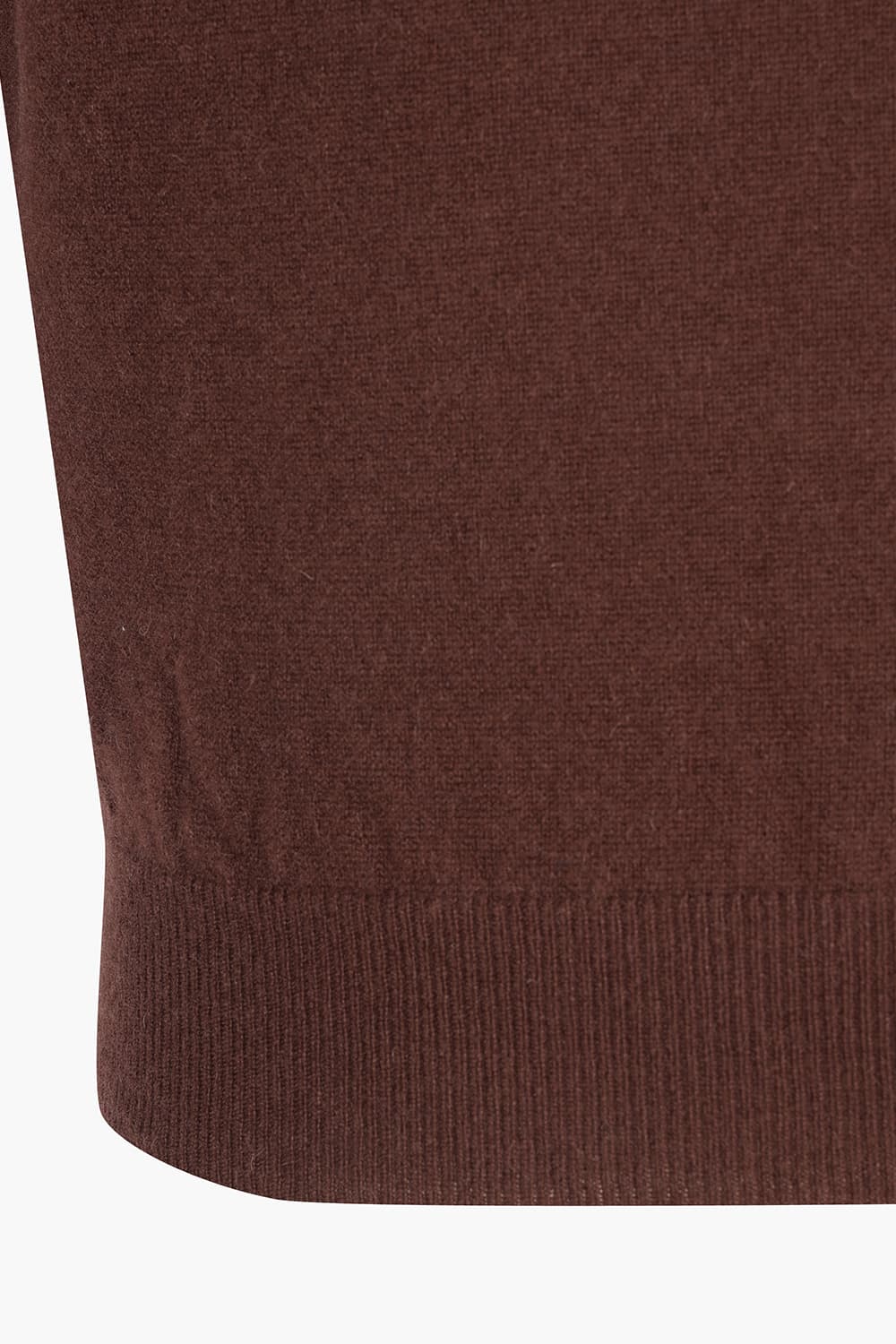 캐시미어 폴로 802 버건디 긴소매 니트