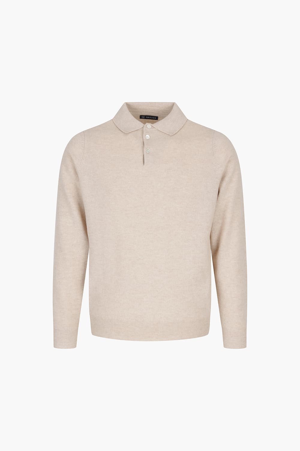 캐시미어 폴로 802 라이트베이지 긴소매 니트