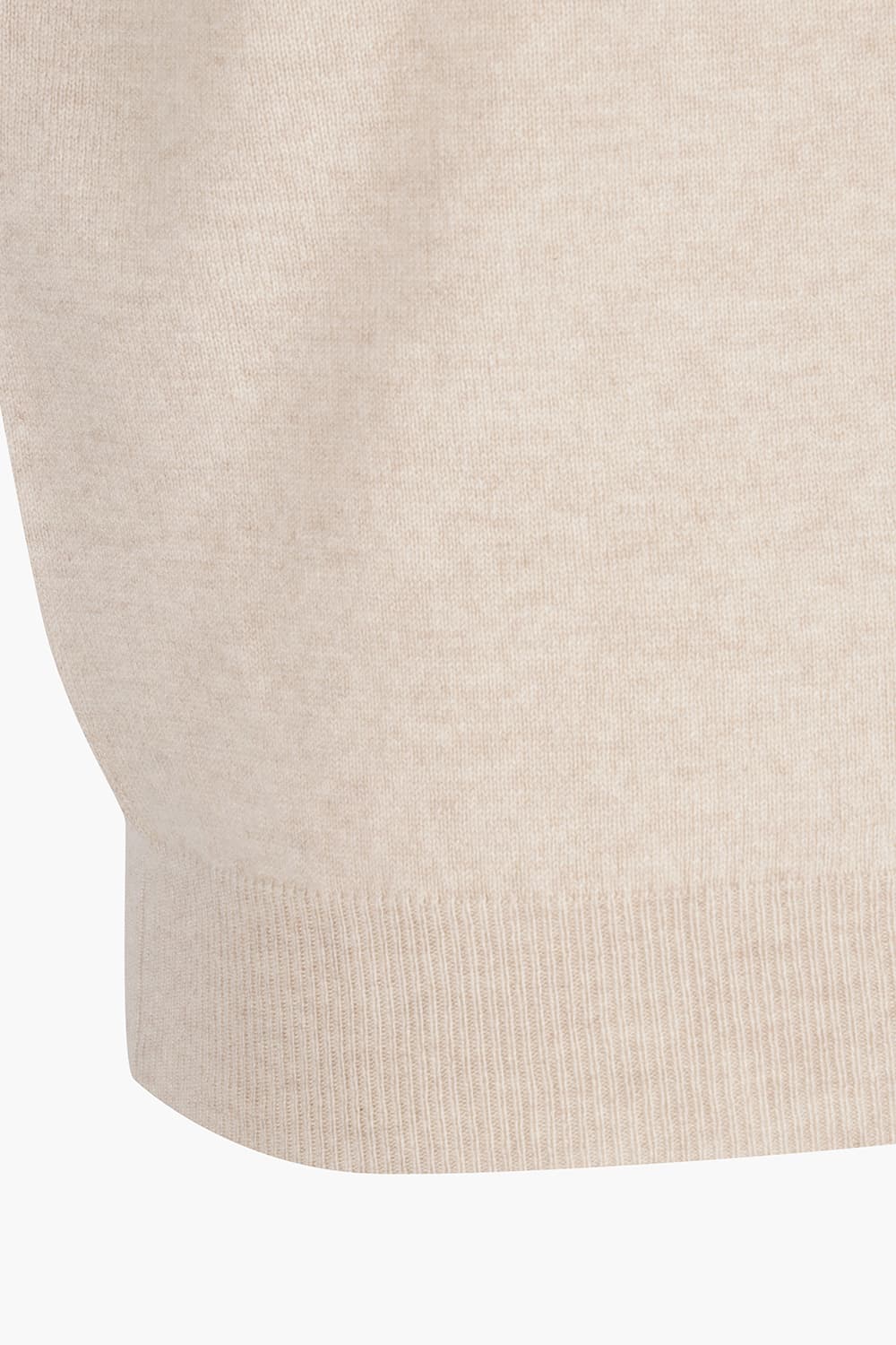 캐시미어 폴로 802 라이트베이지 긴소매 니트