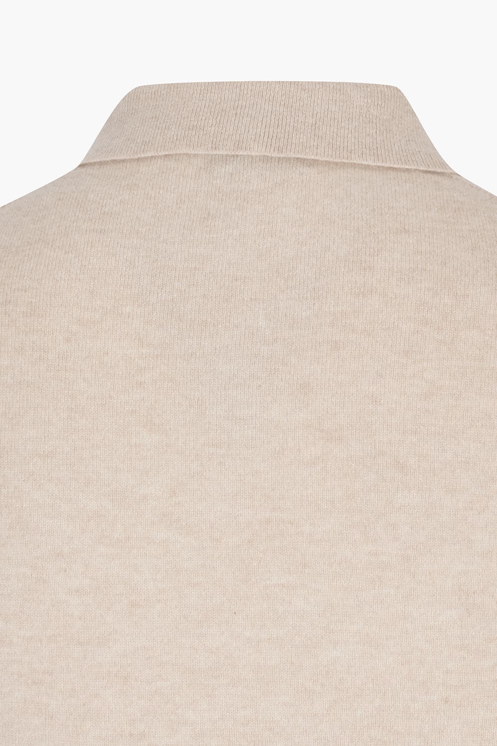 캐시미어 폴로 802 라이트베이지 긴소매 니트