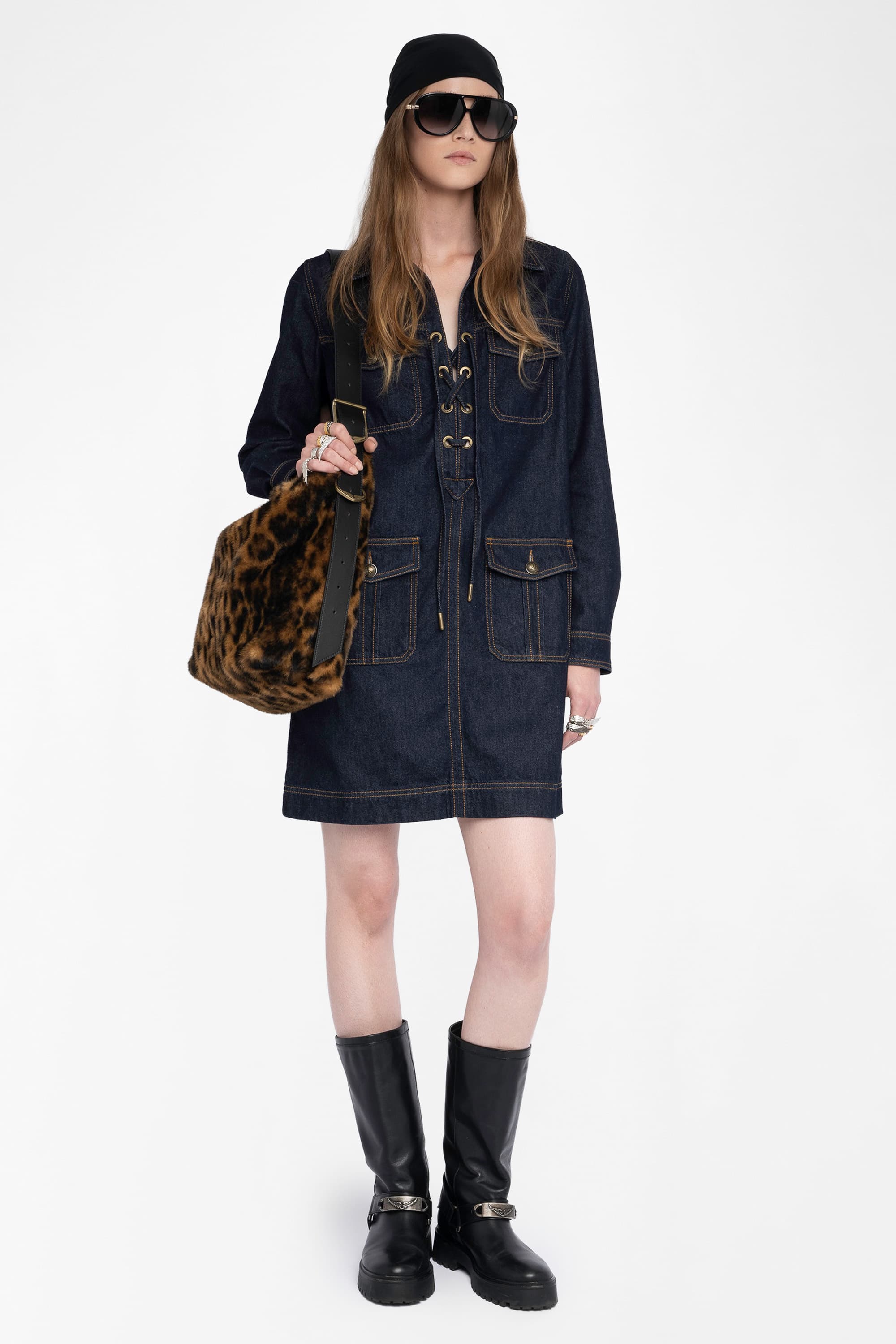 Remacha Denim Dress