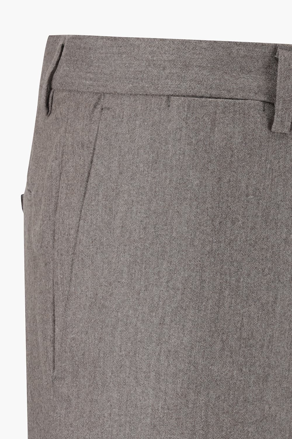 울 스트레이트 801 라이트브라운 팬츠