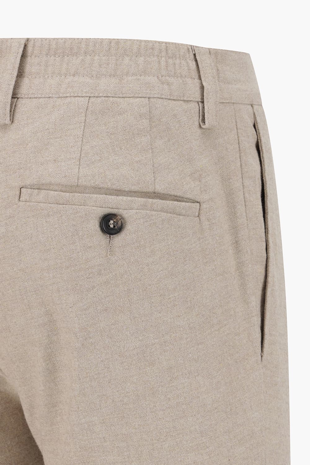 CARIBE 코튼 핀턱 스트레이트 802 라이트베이지 팬츠