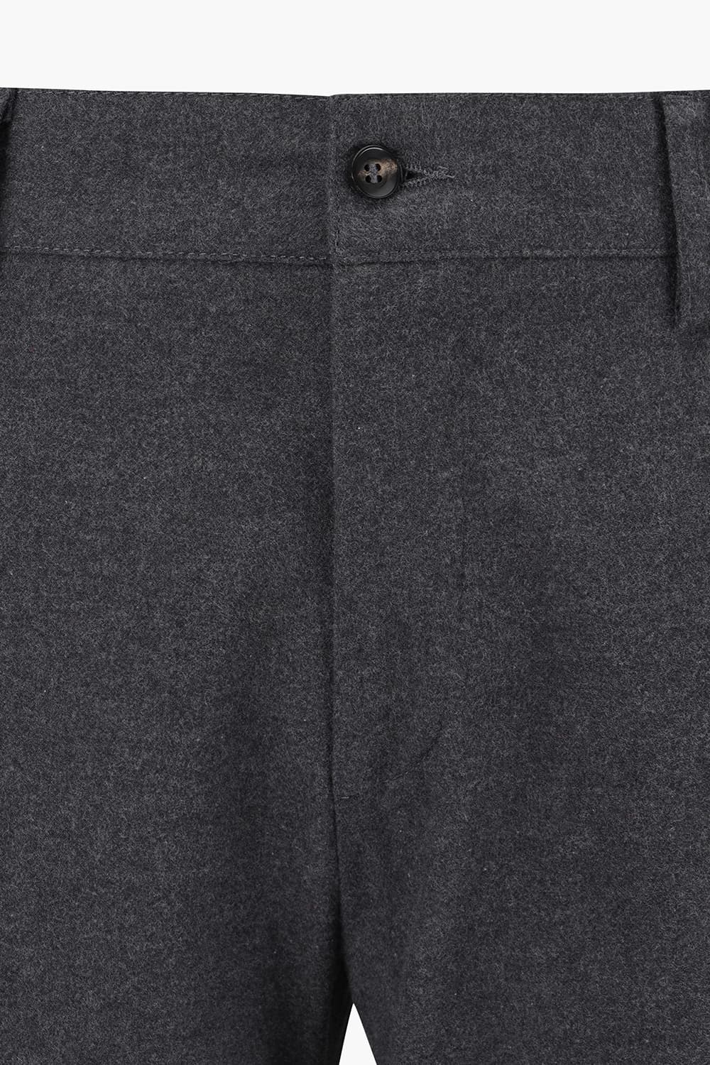 CARIBE 코튼 핀턱 스트레이트 802 차콜그레이 팬츠