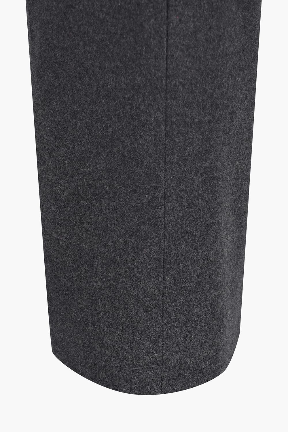 CARIBE 코튼 핀턱 스트레이트 802 차콜그레이 팬츠