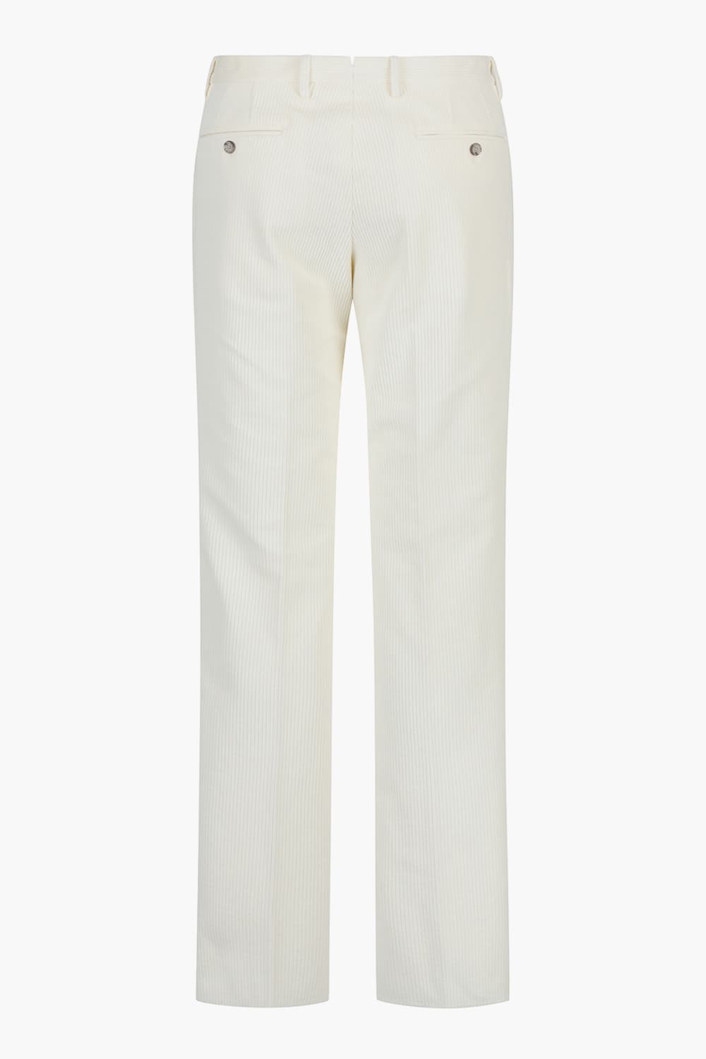 코튼 코듀로이 슬림 806 화이트 팬츠
