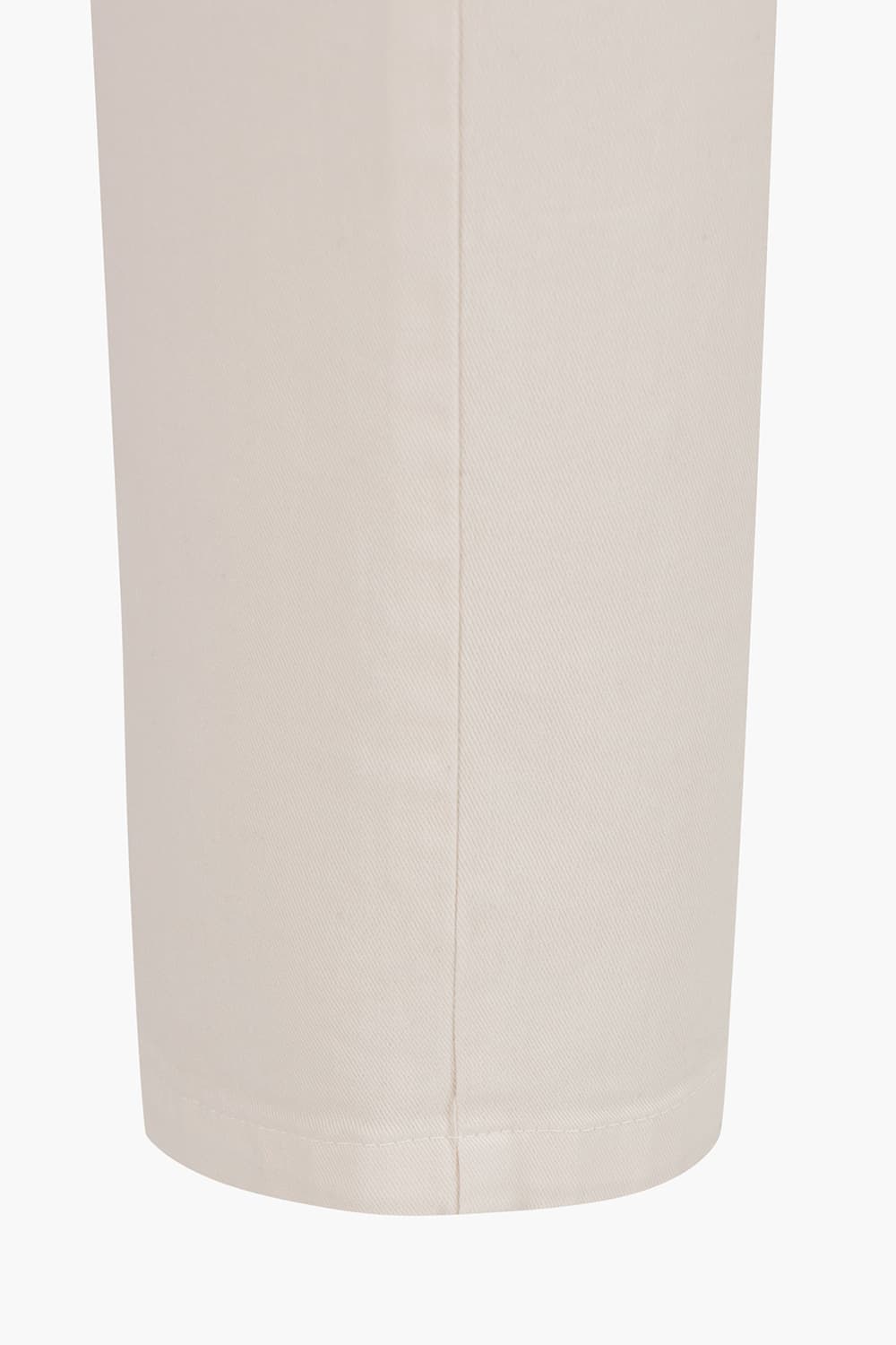 코튼 가먼트다잉 슬림 803 아이보리 팬츠