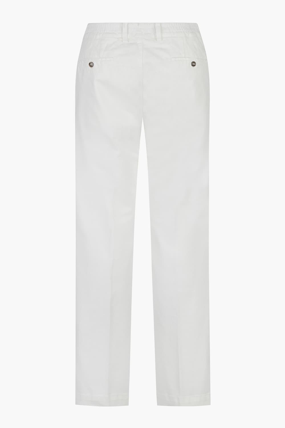 코튼 가먼트다잉 스트레이트 804 화이트 캐주얼 팬츠