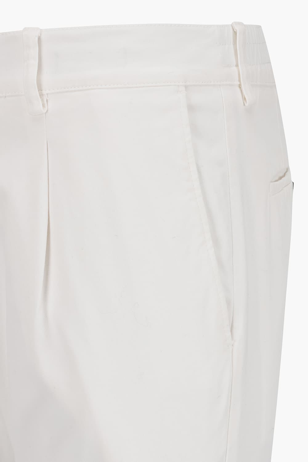 코튼 가먼트다잉 스트레이트 804 화이트 캐주얼 팬츠