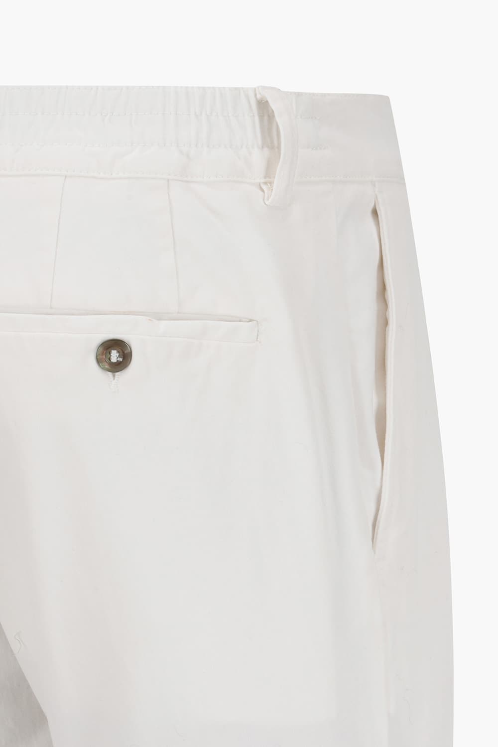 코튼 가먼트다잉 스트레이트 804 화이트 캐주얼 팬츠