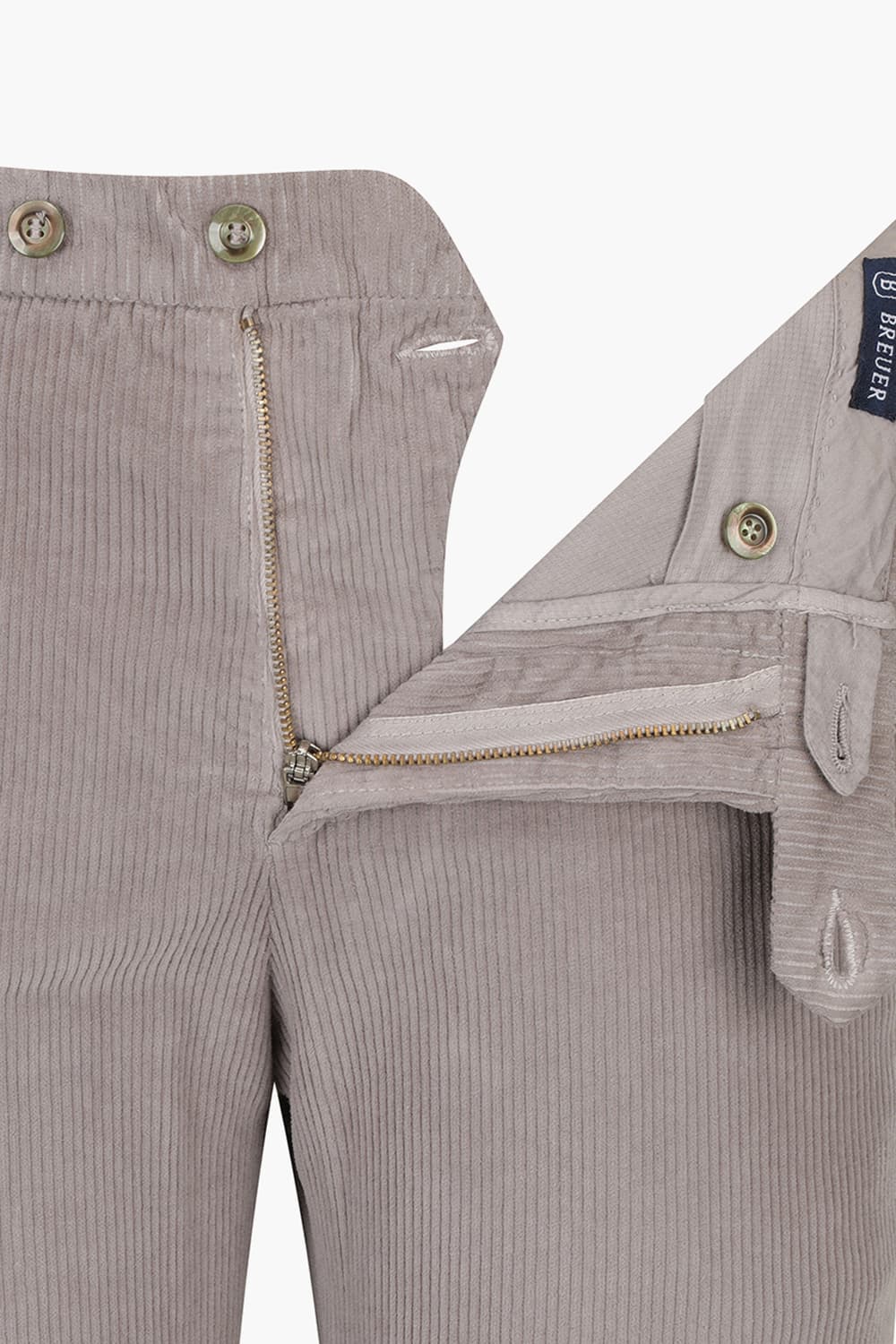 코튼 코듀로이 스트레이트 805 라이트그레이 팬츠