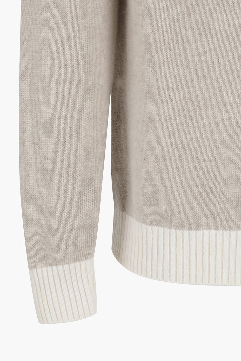 GILET 울 헨리넥 202 라이트베이지 가디건