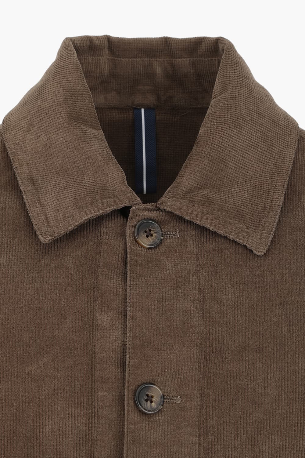 코튼 코듀로이 셔츠형 101 브라운 캐주얼 자켓