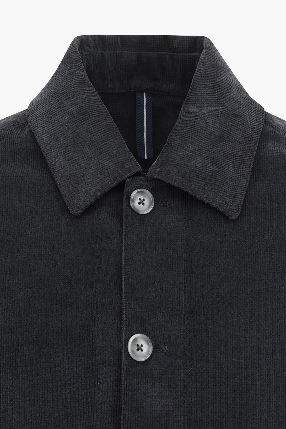 코튼 코듀로이 셔츠형 101 다크네이비 캐주얼 자켓