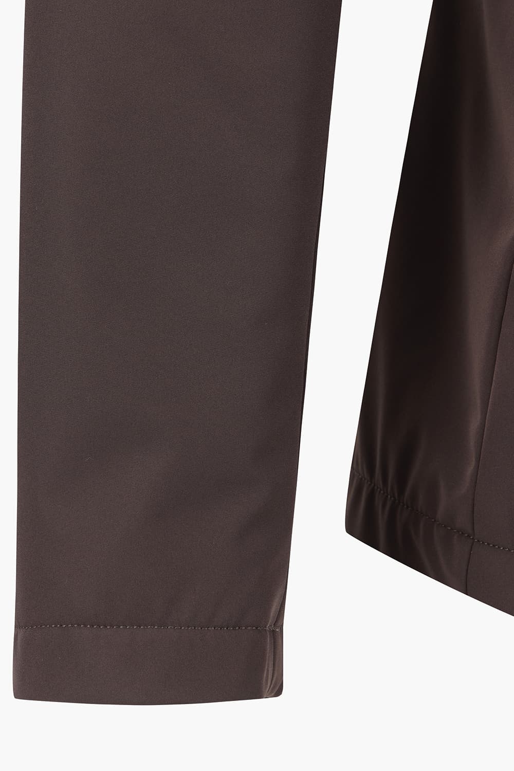 울 안감 하이넥 803 다크브라운 다운 점퍼