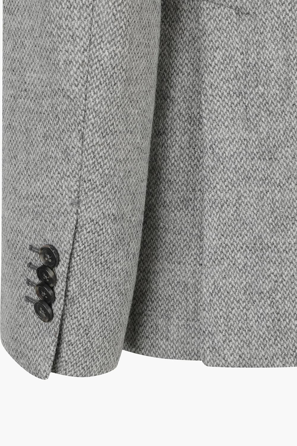 SALENTO 울 201 라이트그레이 테일러드 자켓