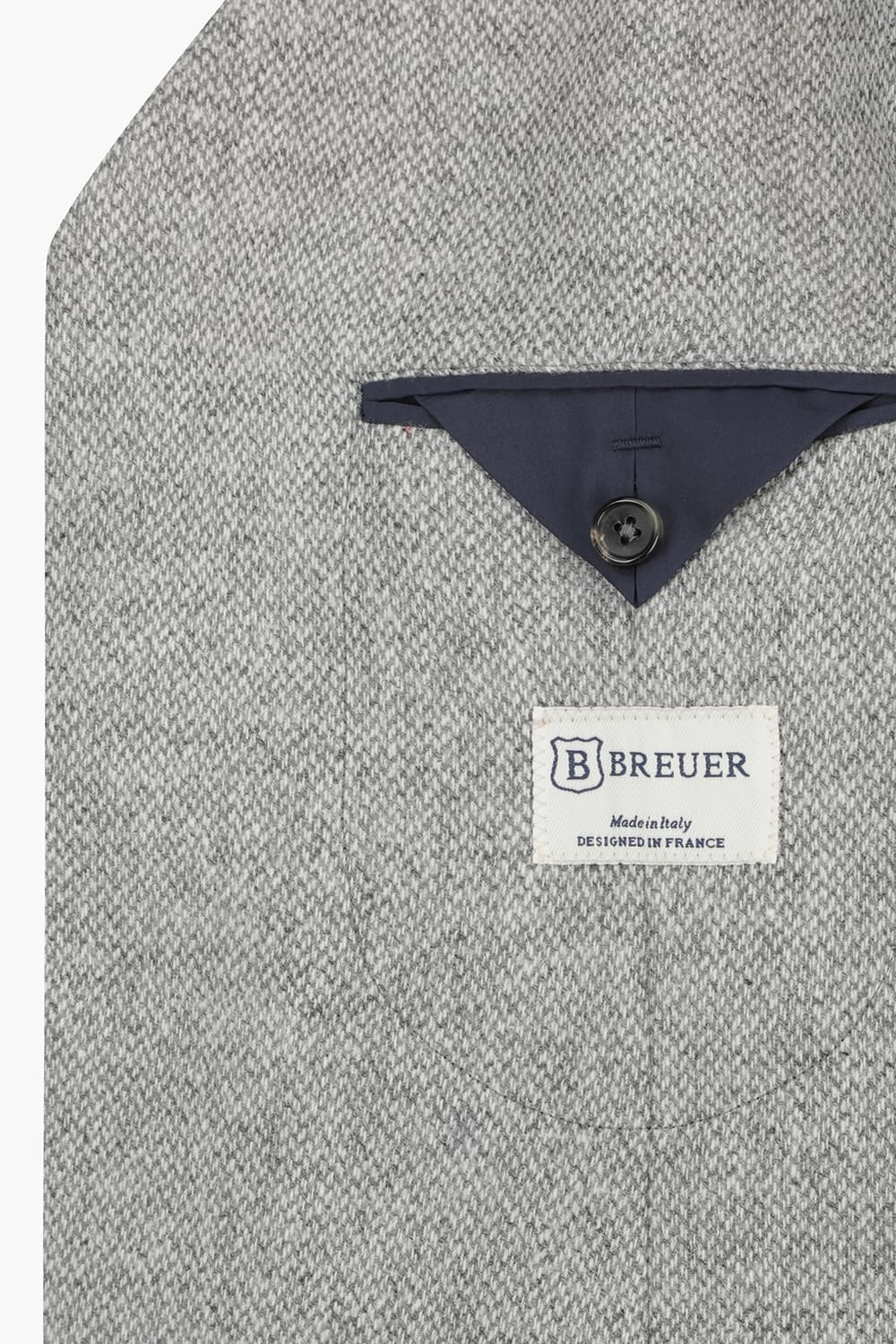 SALENTO 울 201 라이트그레이 테일러드 자켓