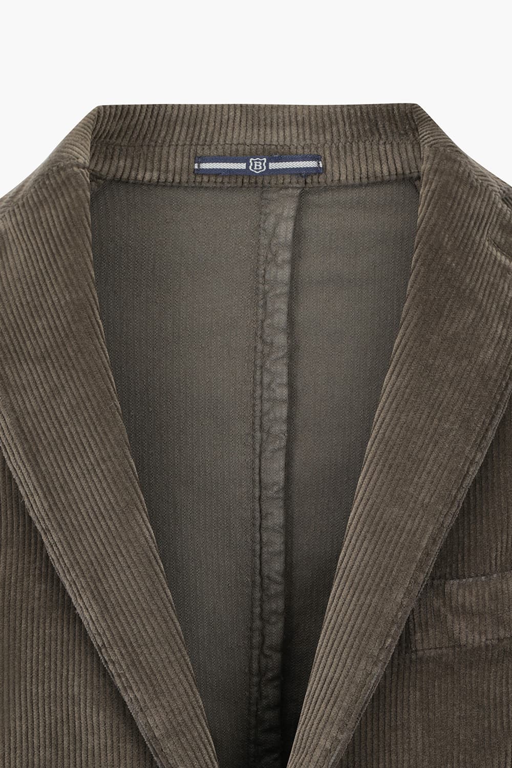 코튼 코듀로이 102 다크브라운 테일러드 자켓