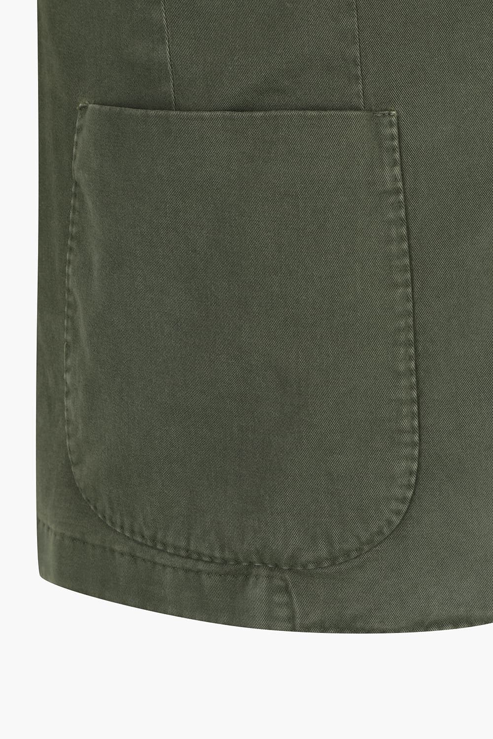 코튼 베이직 101 카키 테일러드 자켓