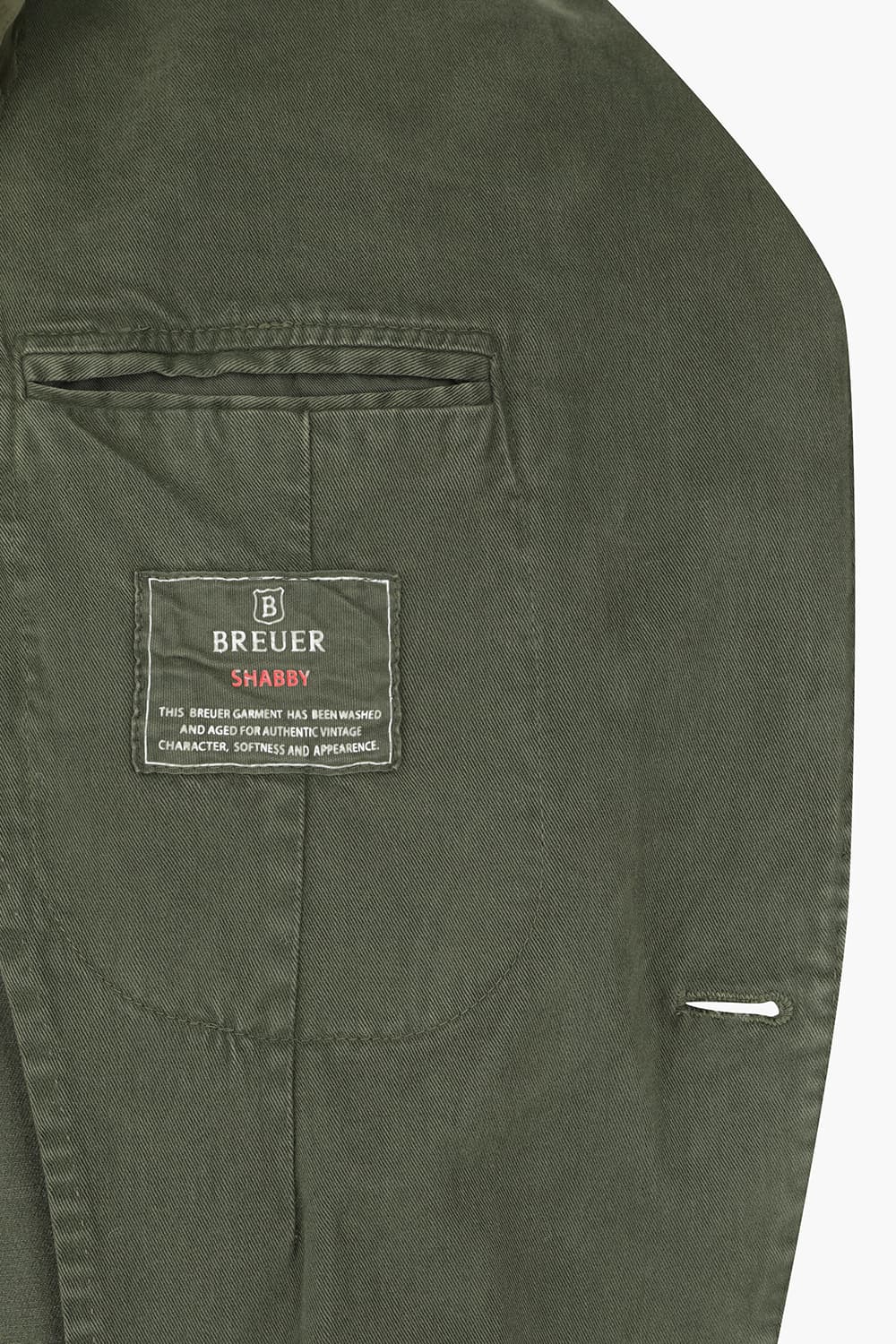 코튼 베이직 101 카키 테일러드 자켓