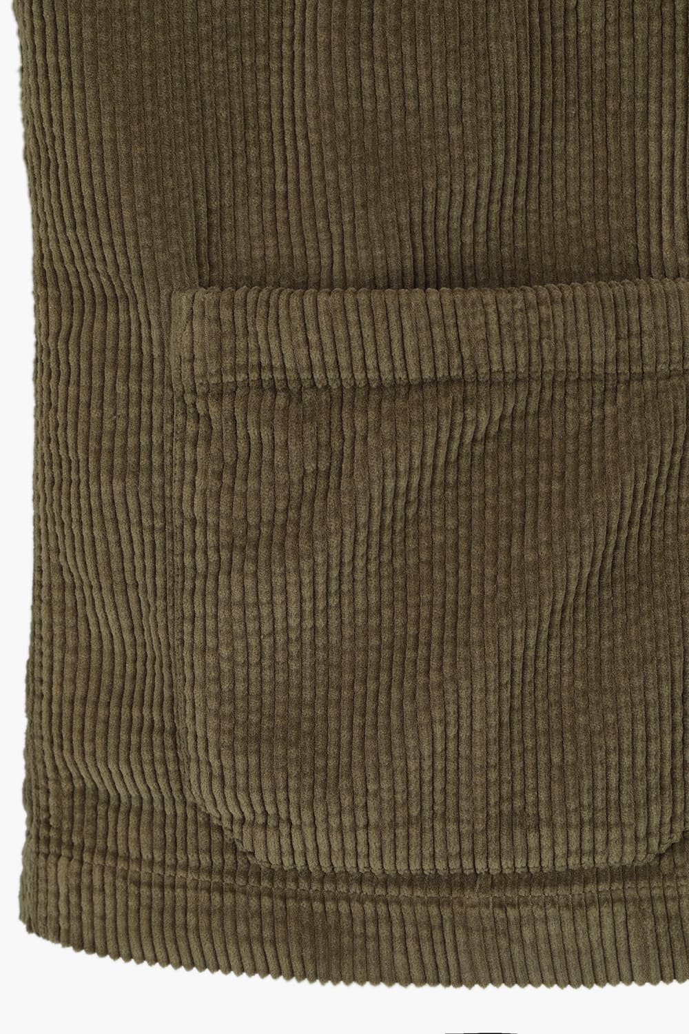 PETTY PAT 코튼 코듀로이 셔츠형 401 카키브라운 캐주얼 자켓