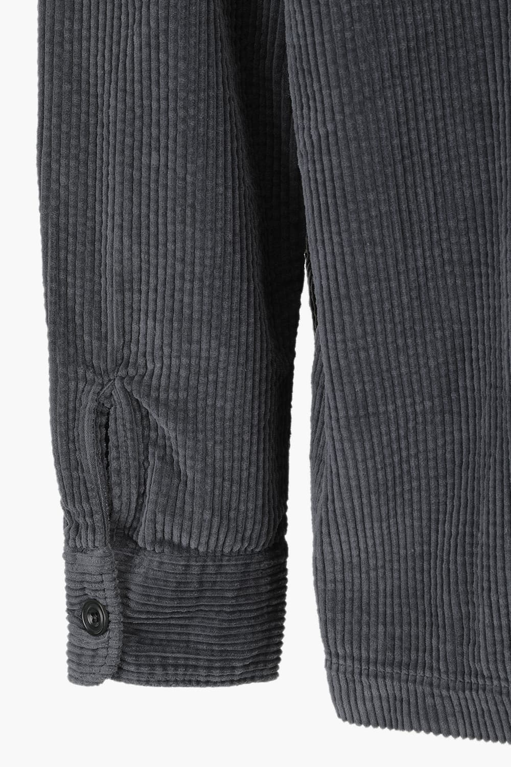 PETTY PAT 코튼 코듀로이 셔츠형 401 차콜그레이 캐주얼 자켓