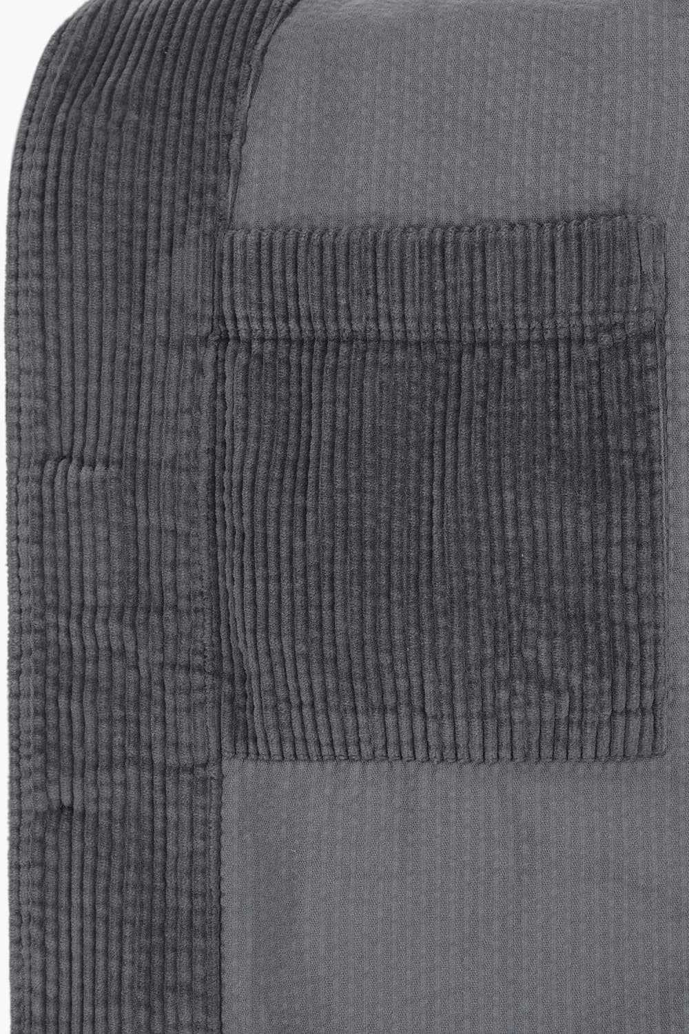 PETTY PAT 코튼 코듀로이 셔츠형 401 차콜그레이 캐주얼 자켓