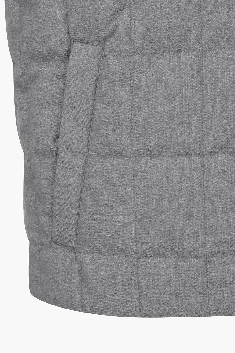 LEO 덕다운 하이넥 105 그레이 베스트