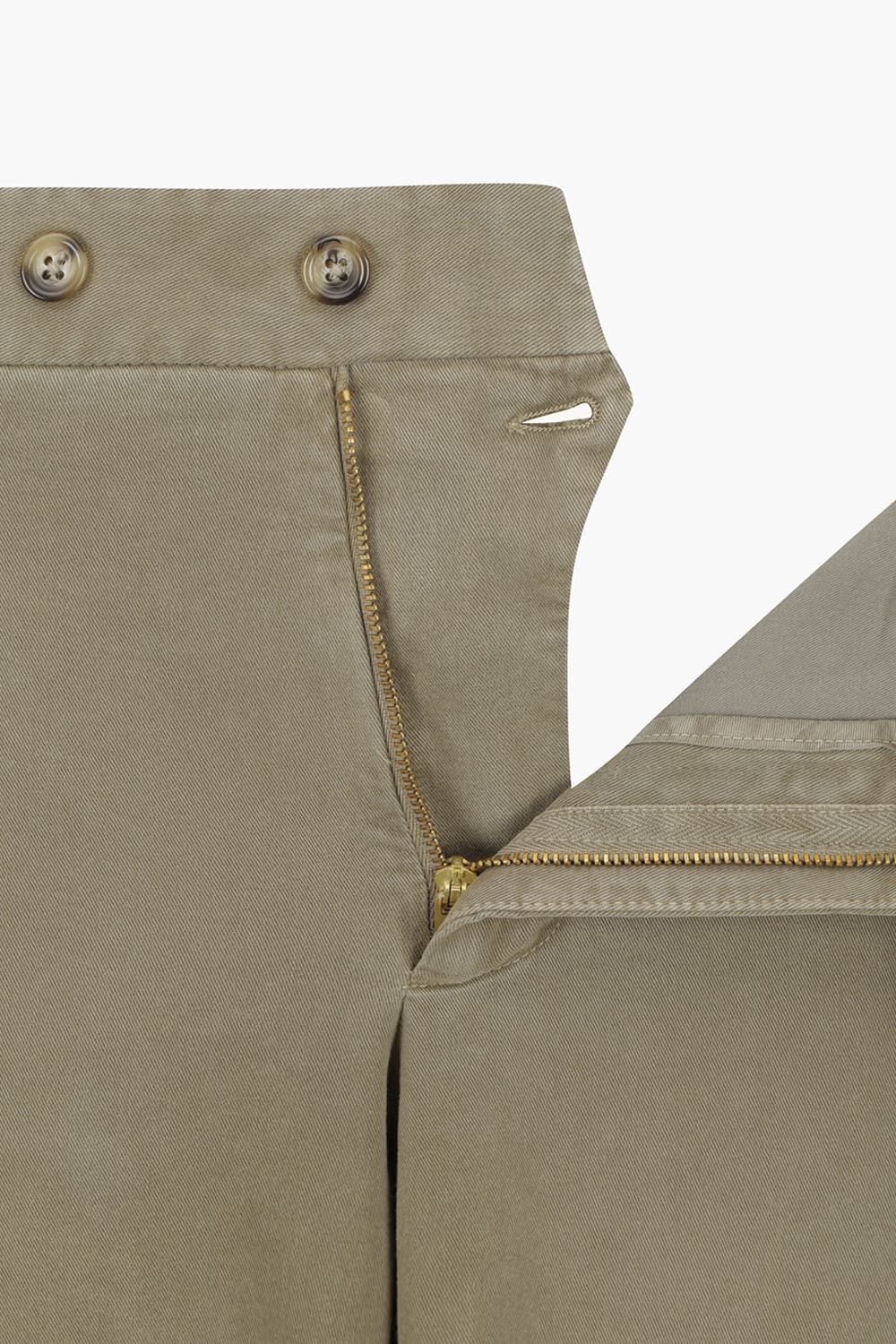 BOB 코튼 슬림 101 브라운 캐주얼 팬츠