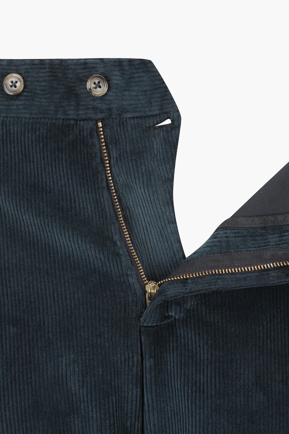 BOB 코튼 코듀로이 스트레이트 102 다크네이비 팬츠