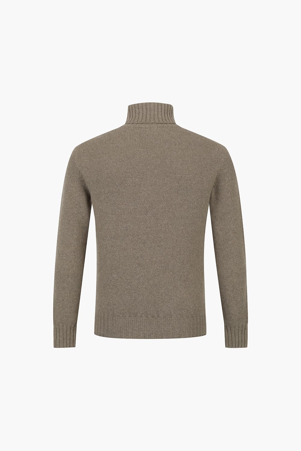 COL ROND 캐시미어 터틀넥 207 브라운 긴소매 니트