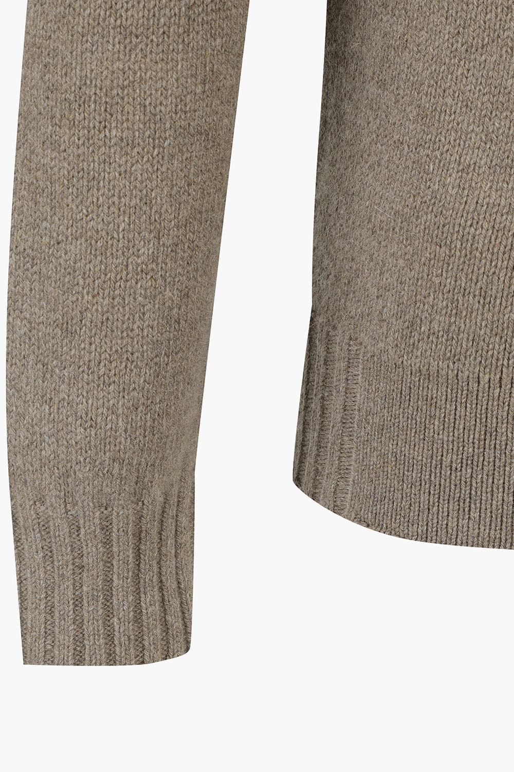 COL ROND 캐시미어 터틀넥 207 브라운 긴소매 니트