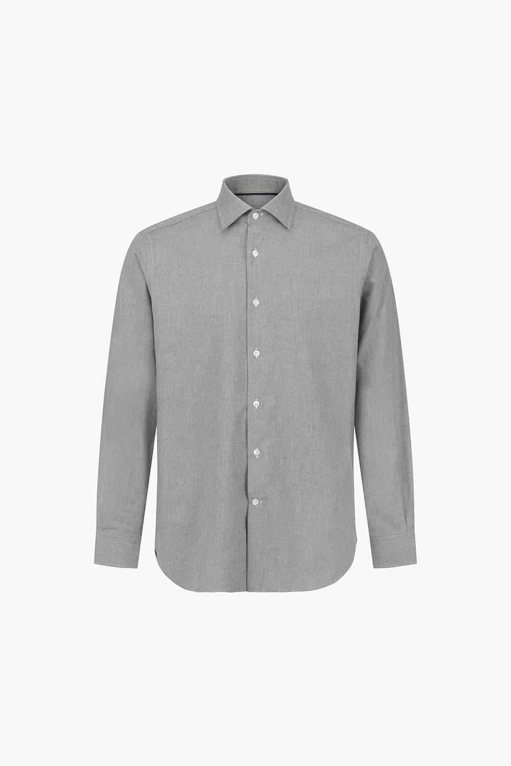 BEAULIEU 코튼 베이직 302 그레이 셔츠