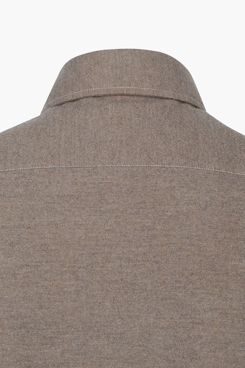 BEAULIEU 코튼 베이직 303 브라운 셔츠