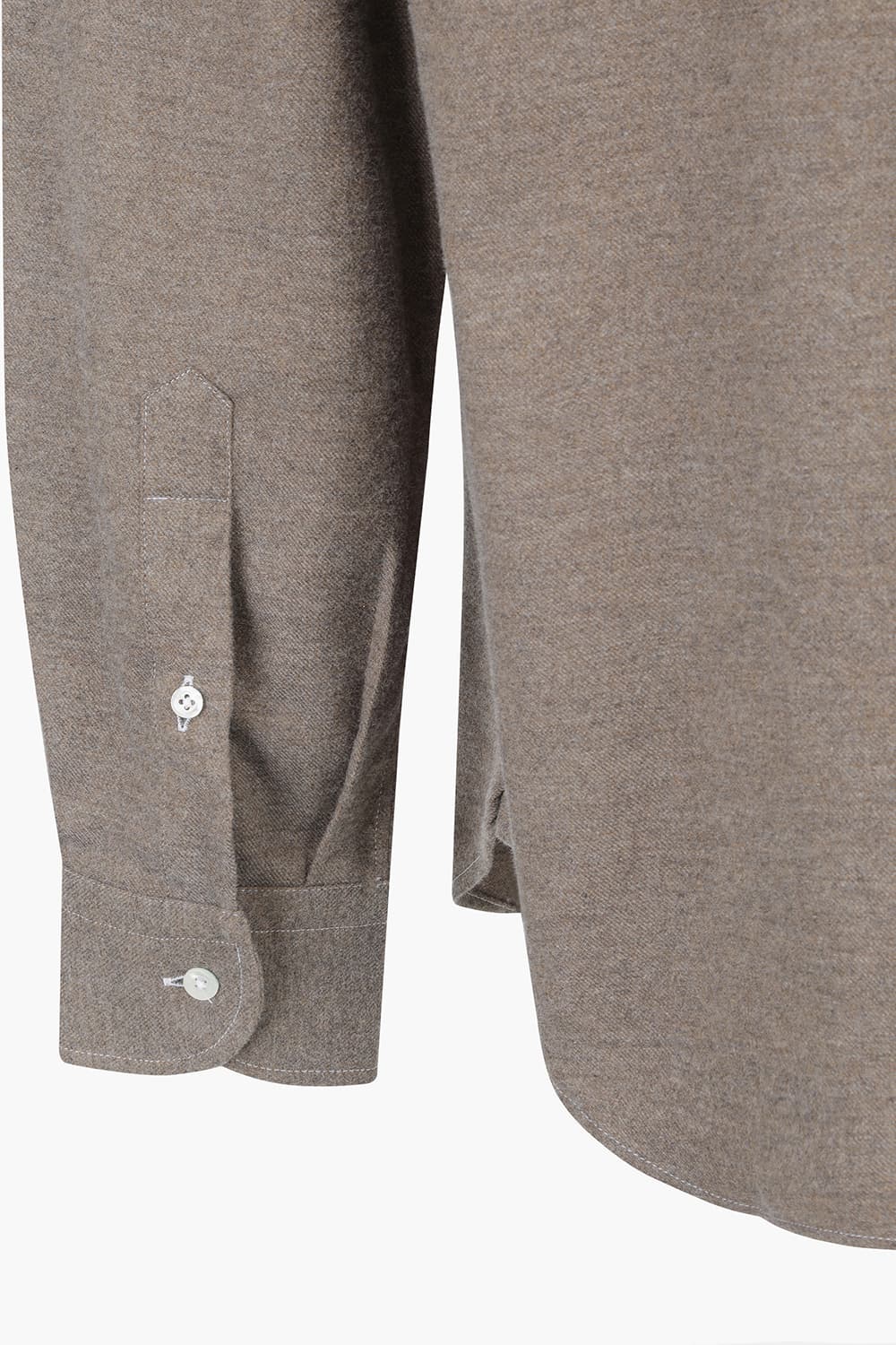 BEAULIEU 코튼 베이직 303 브라운 셔츠