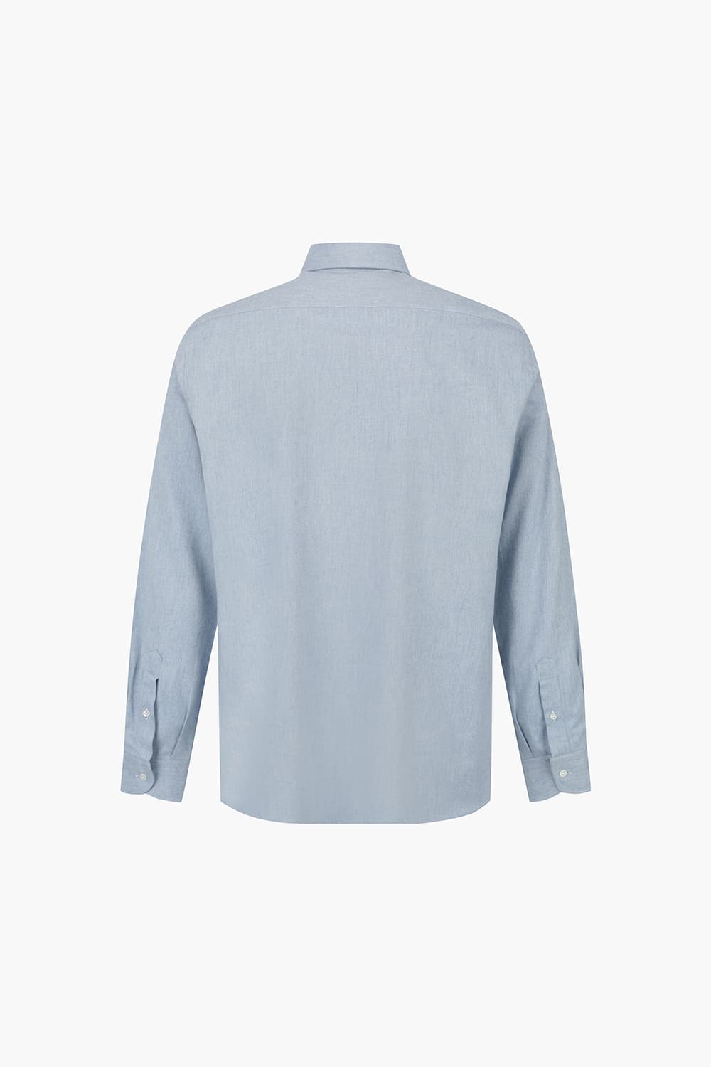 BEAULIEU 코튼 베이직 304 블루 셔츠