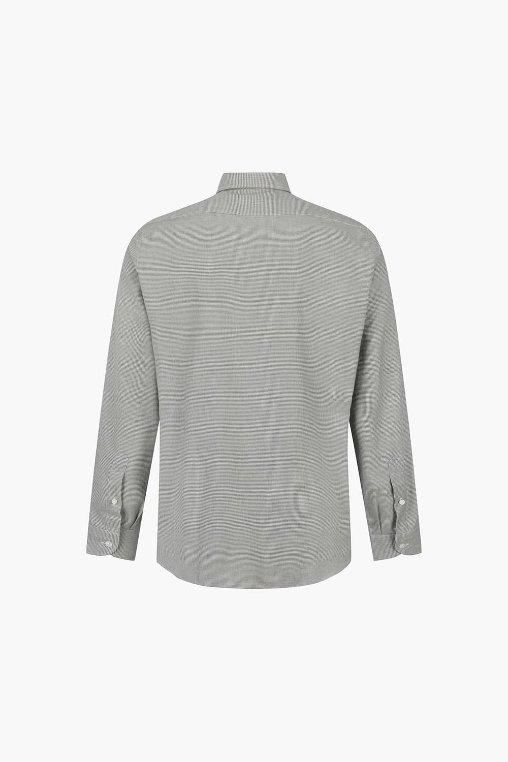 BEAULIEU 코튼 베이직 307 그레이 셔츠