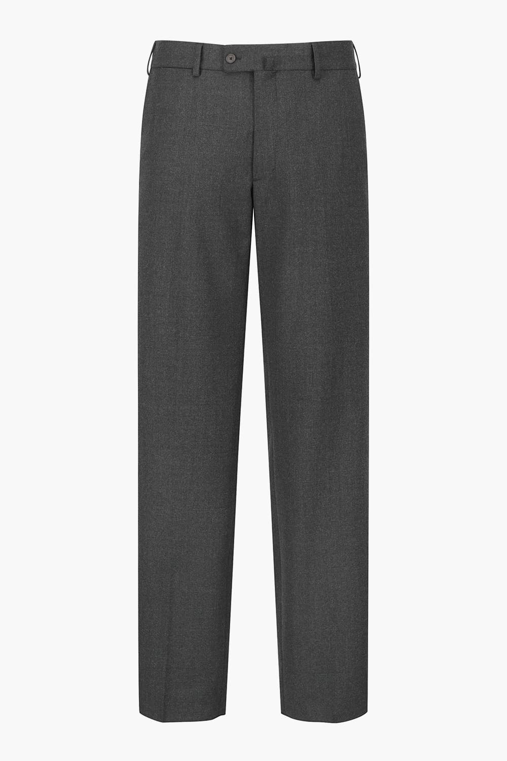 울 혼방 스트레이트 102 차콜그레이 팬츠