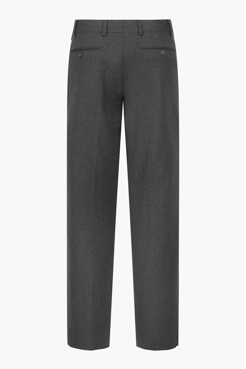 울 혼방 스트레이트 102 차콜그레이 팬츠