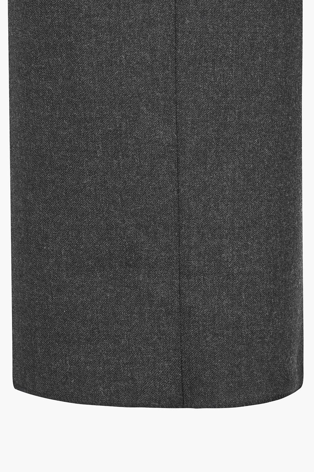 울 혼방 스트레이트 102 차콜그레이 팬츠