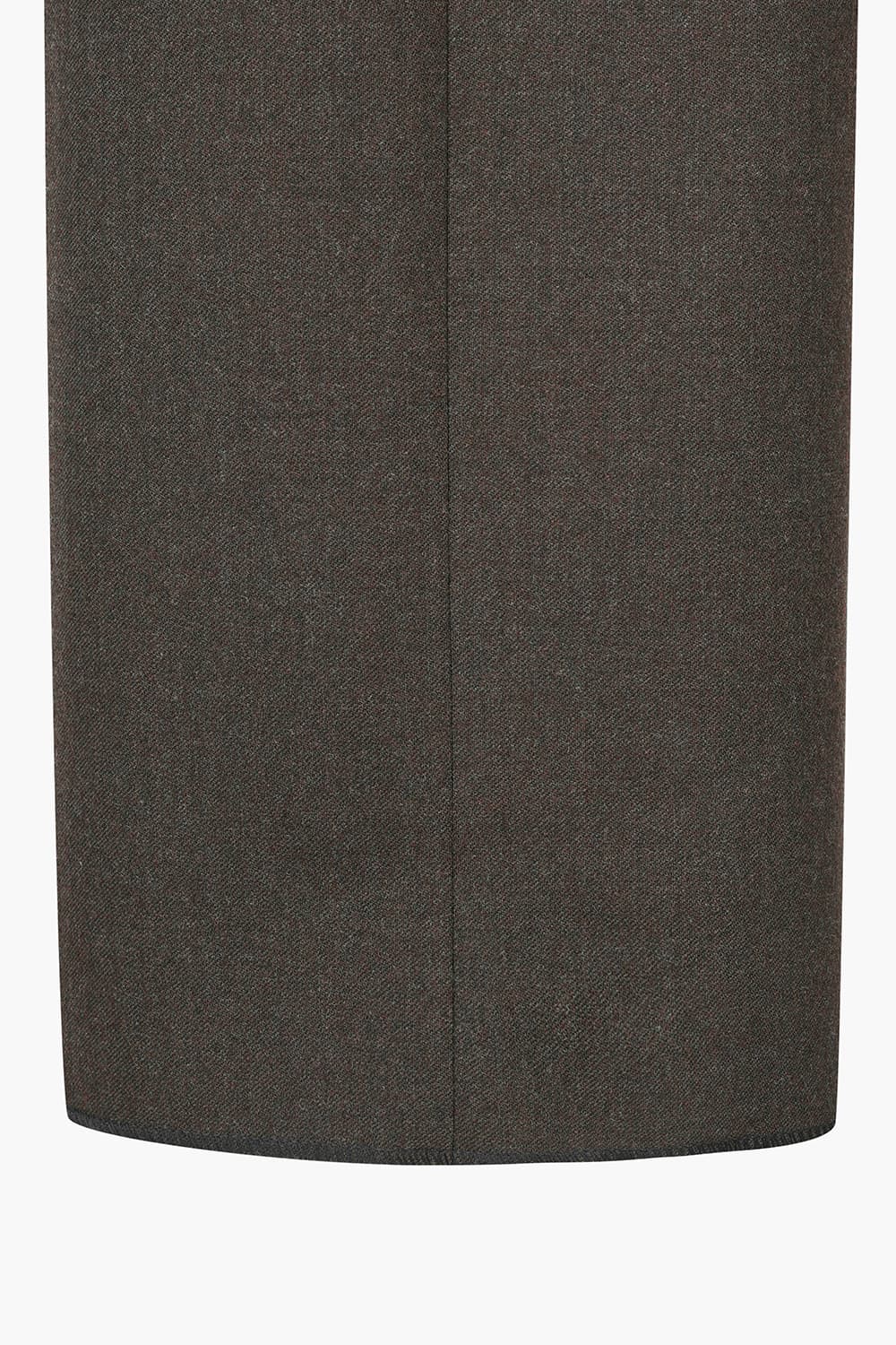 울 혼방 스트레이트 102 다크브라운 팬츠