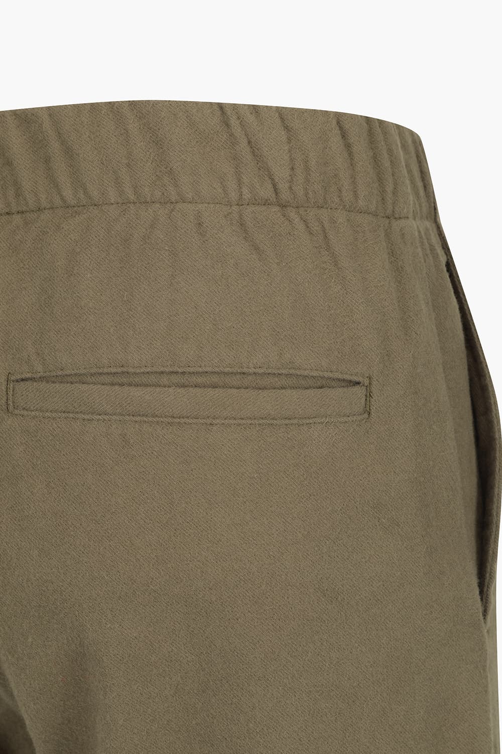 코튼 드로우스트링 스트레이트 402 브라운 캐주얼 팬츠