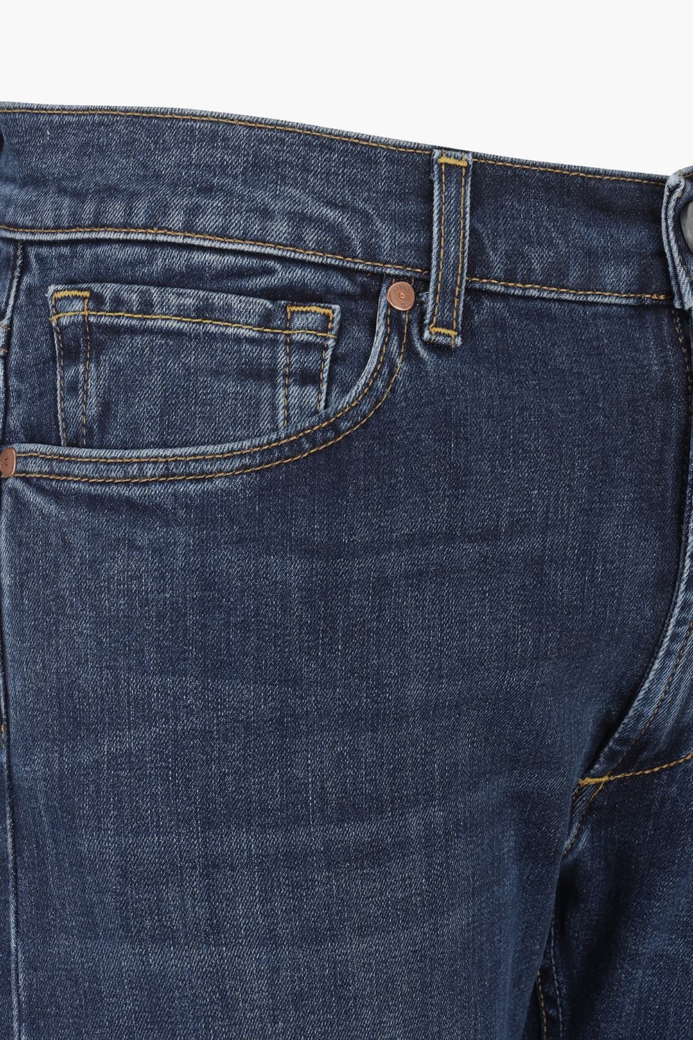 진청 데님 슬림 101 네이비 캐주얼 팬츠